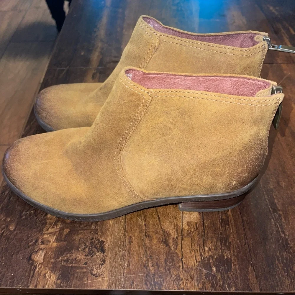 Dansko Tan Becki Waterproof Leather Performance Low Short Boot Bootie Sz 39